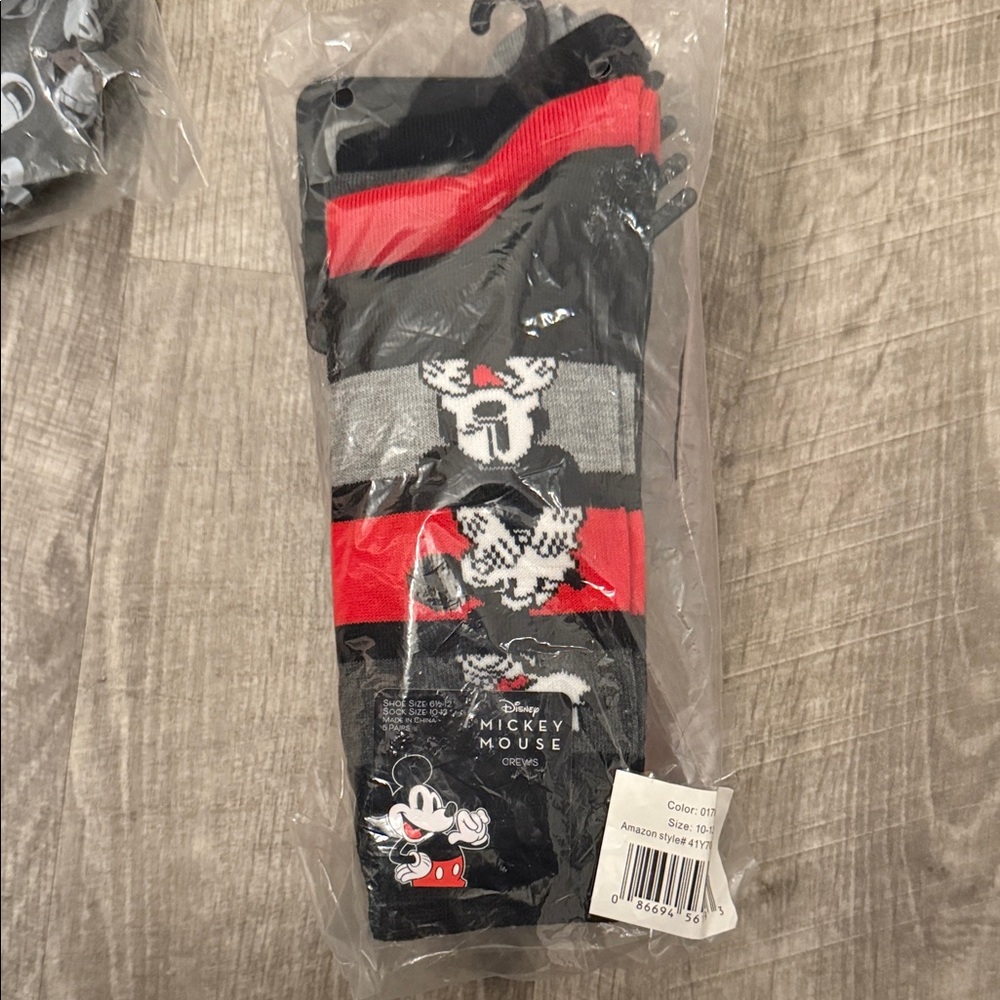 Disney Mickey Mouse 5 pack Socks